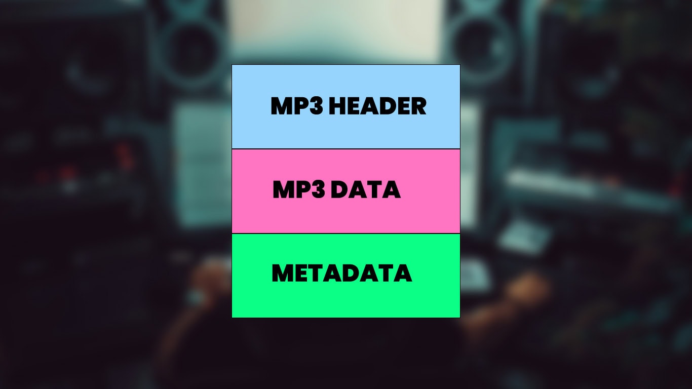 WAV or MP3 - An image of the basic MP3 format