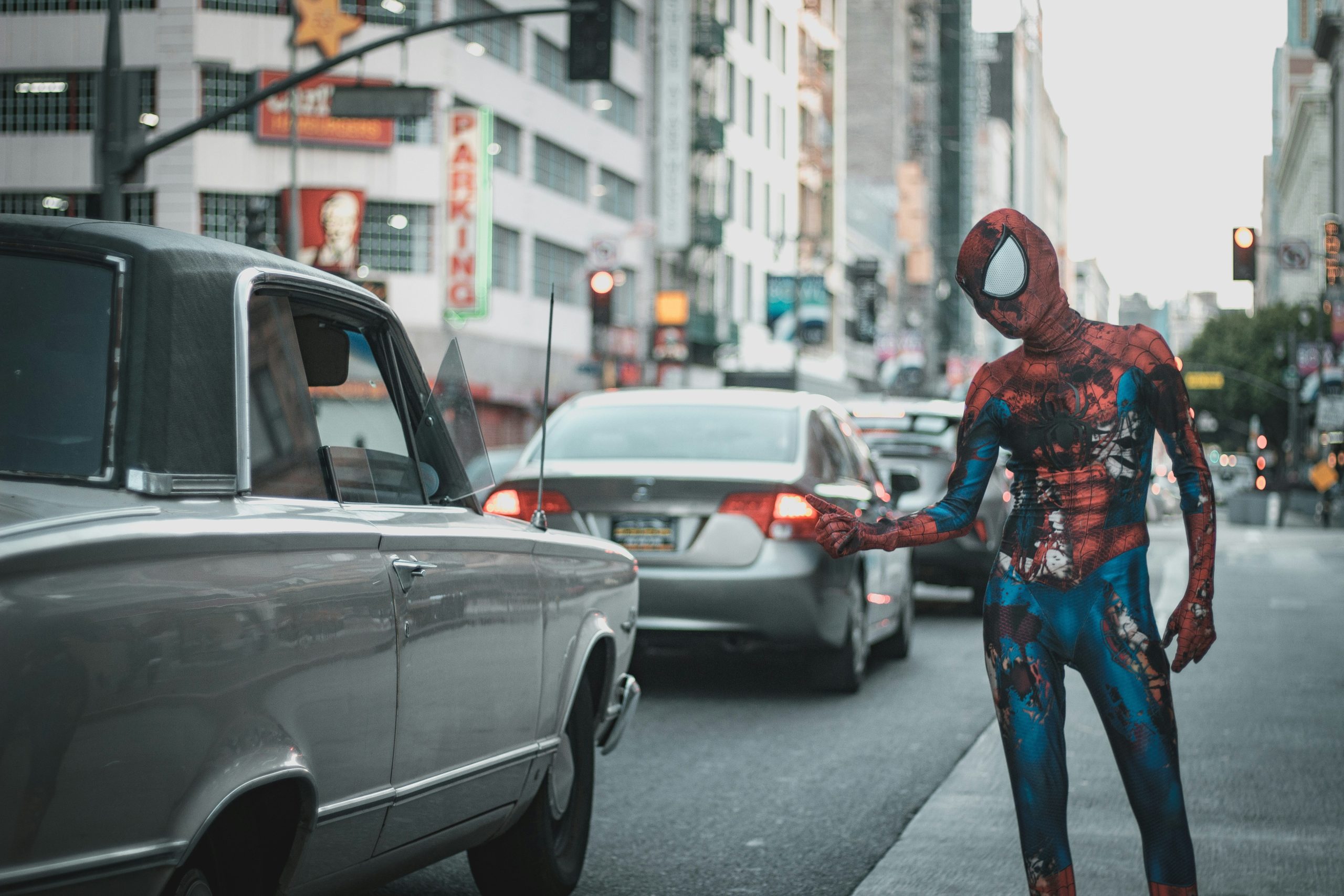 Filmmaking Trends in 2025 - An image of a Spiderman costume