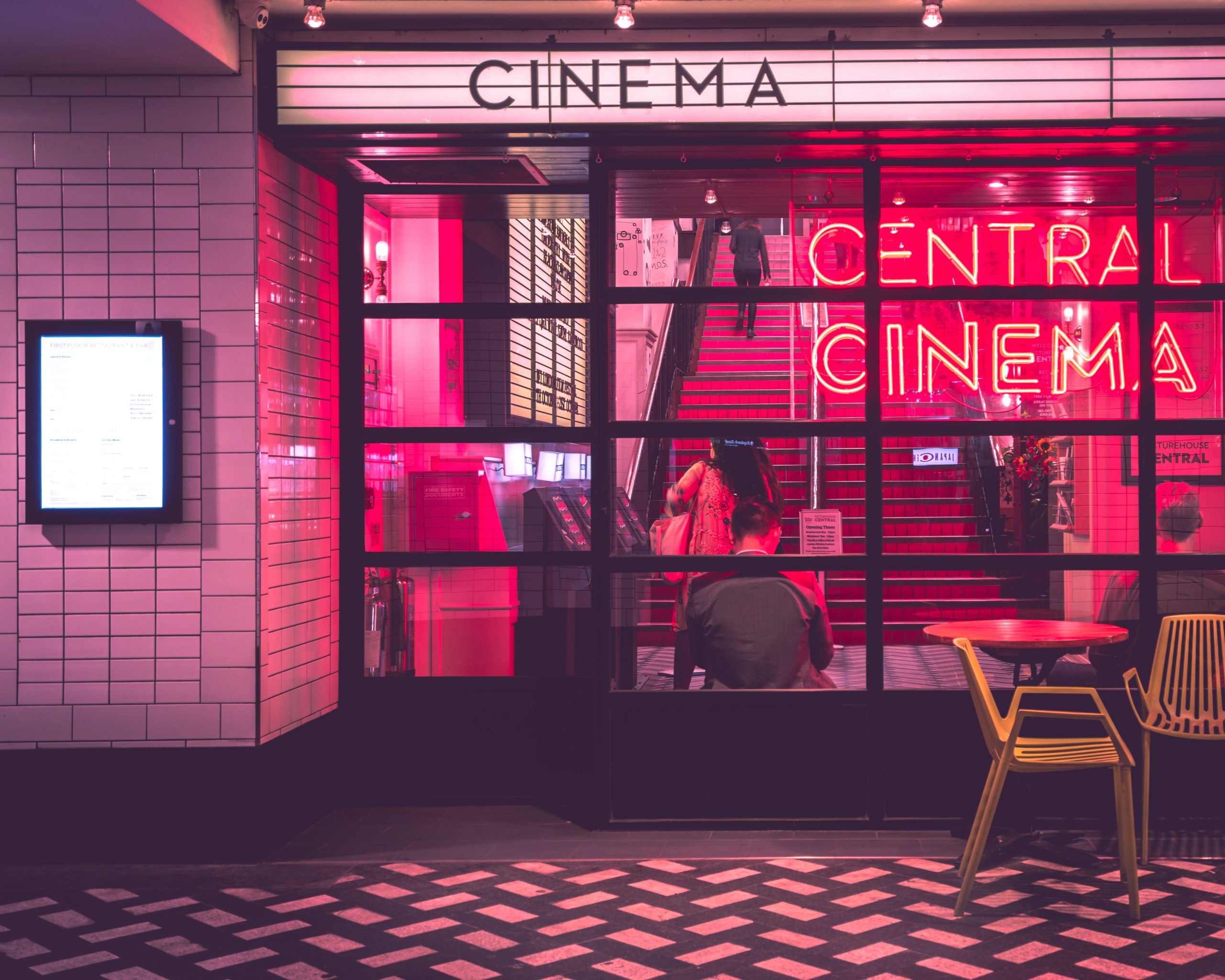 Music in Marketing - An image of a cinema