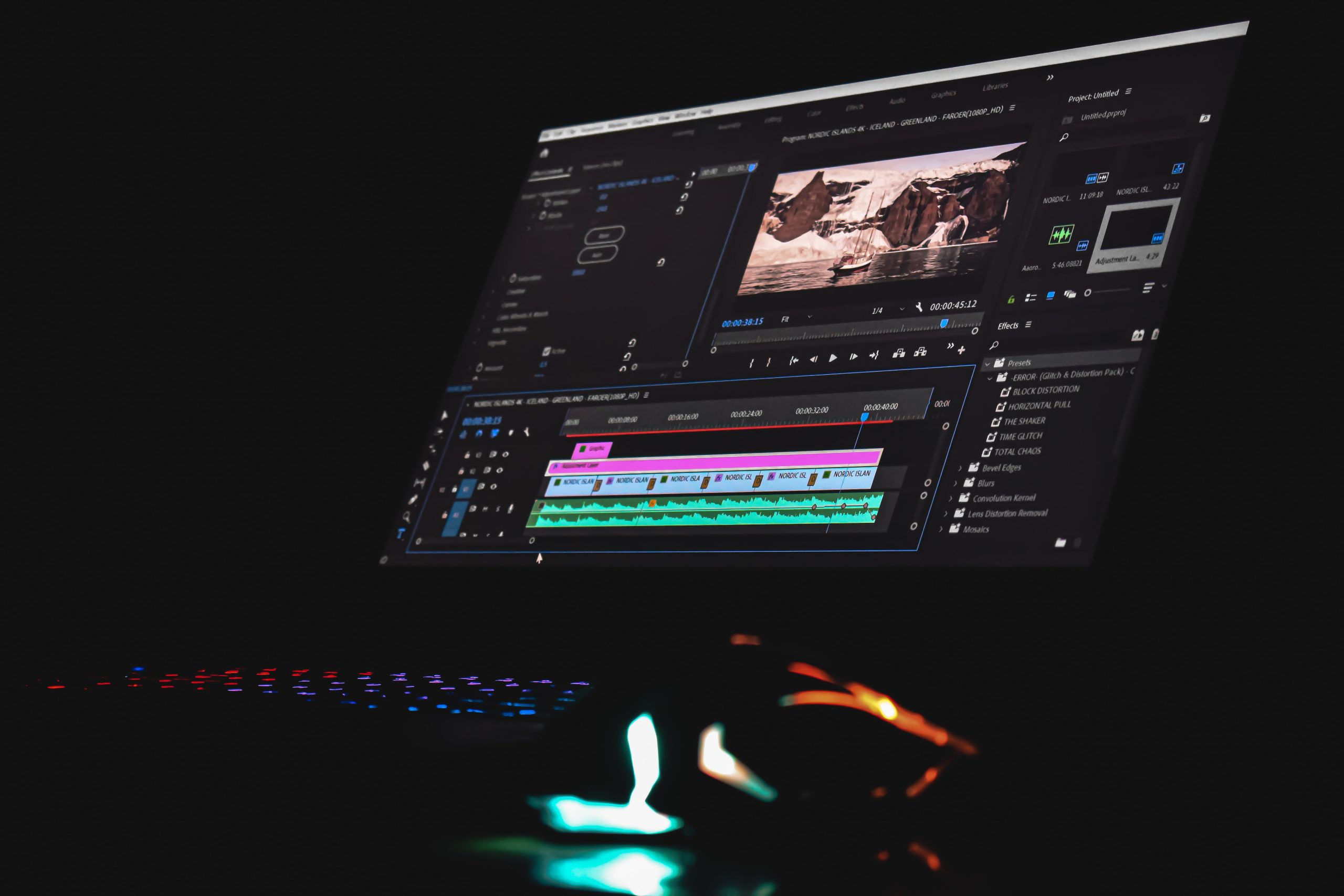 The Best Video Editing Software in 2023 - An image of a computer with editing software